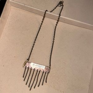 “Wanderlust” statement necklace